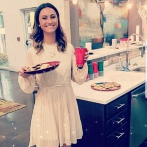 top 5 new year's eve decorations girl holding christmas cookies