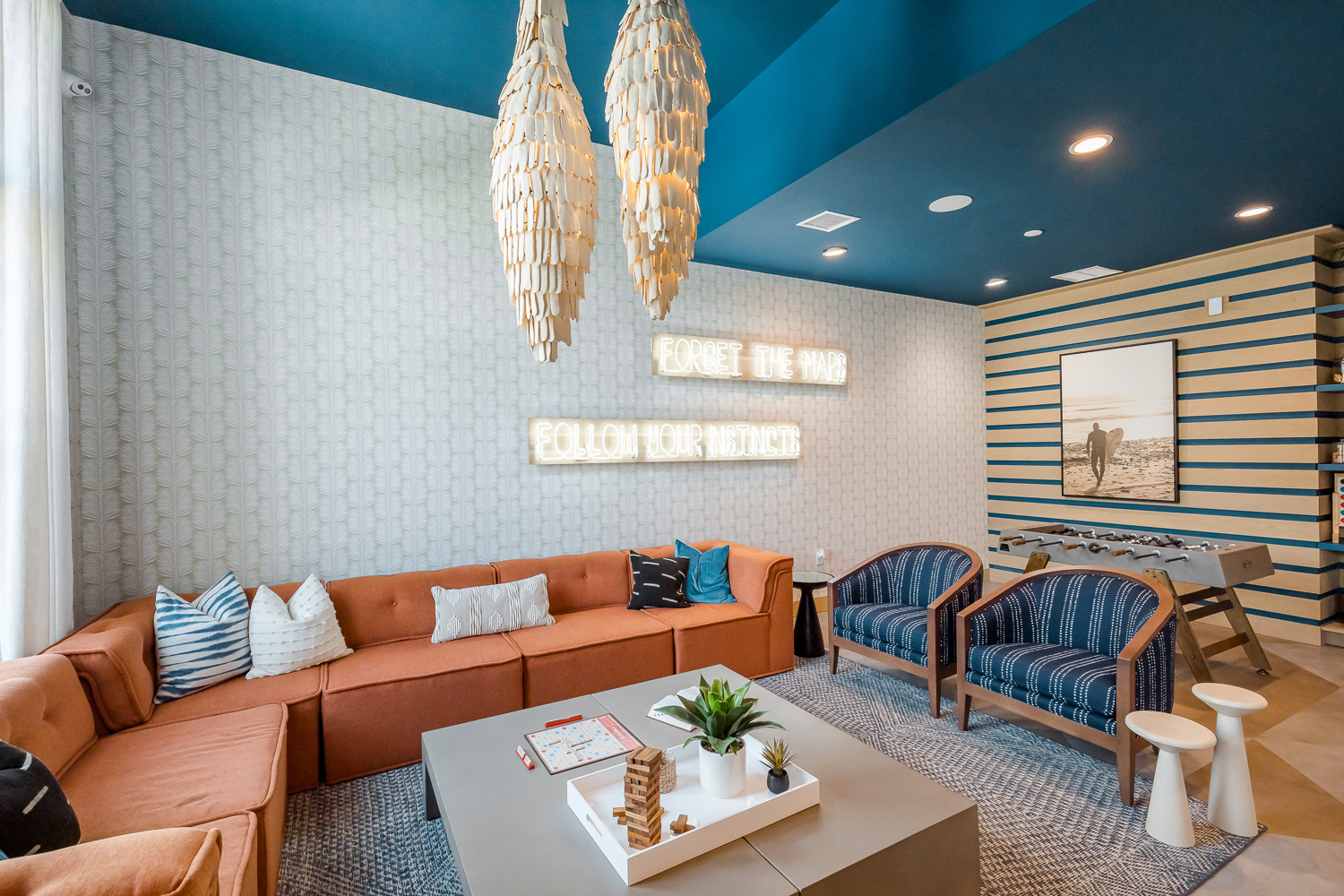 evolve-surf-city-sage-wallpaper-business-center evolve surf city clubhouse wallpaper paint blog