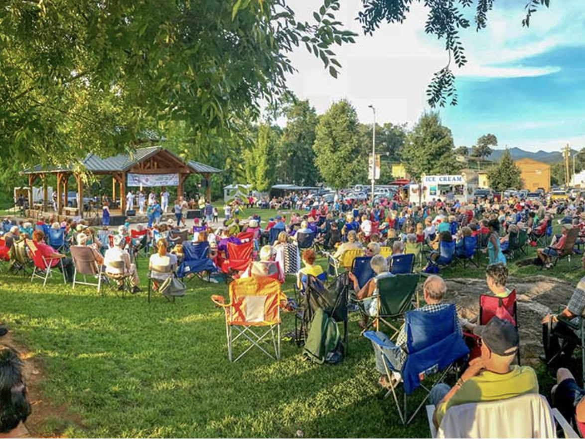 evolve blog cullowhee concert outdoors