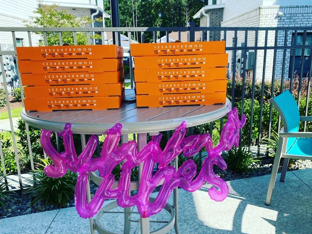 evolve summer blog surf city pizza pool party