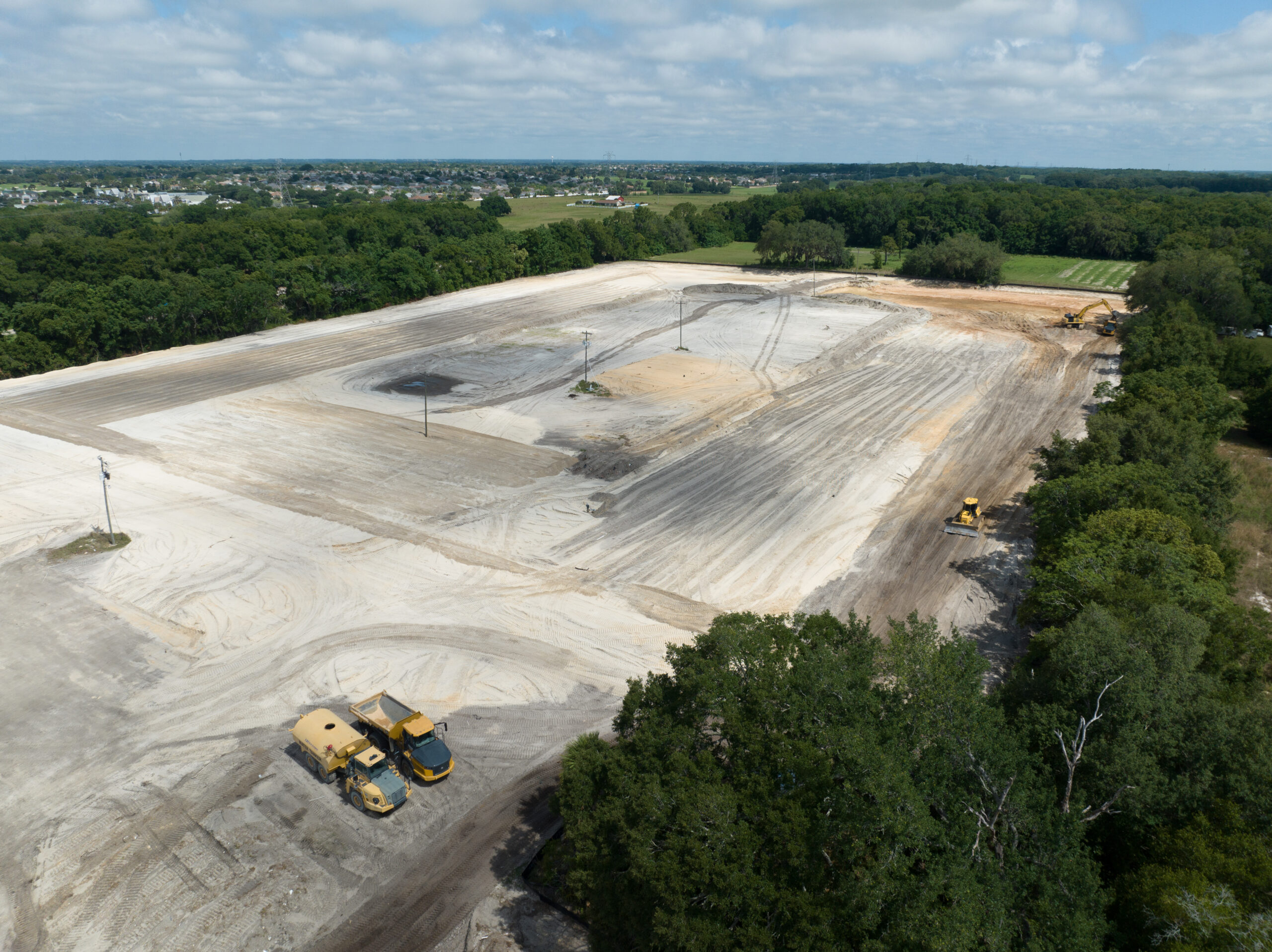 evolve at grove park site aerial