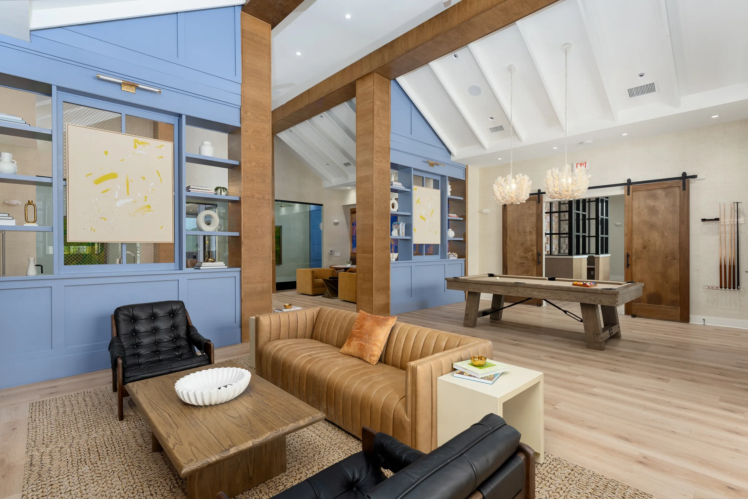 Evolve Holly Ridge clubhouse interior
