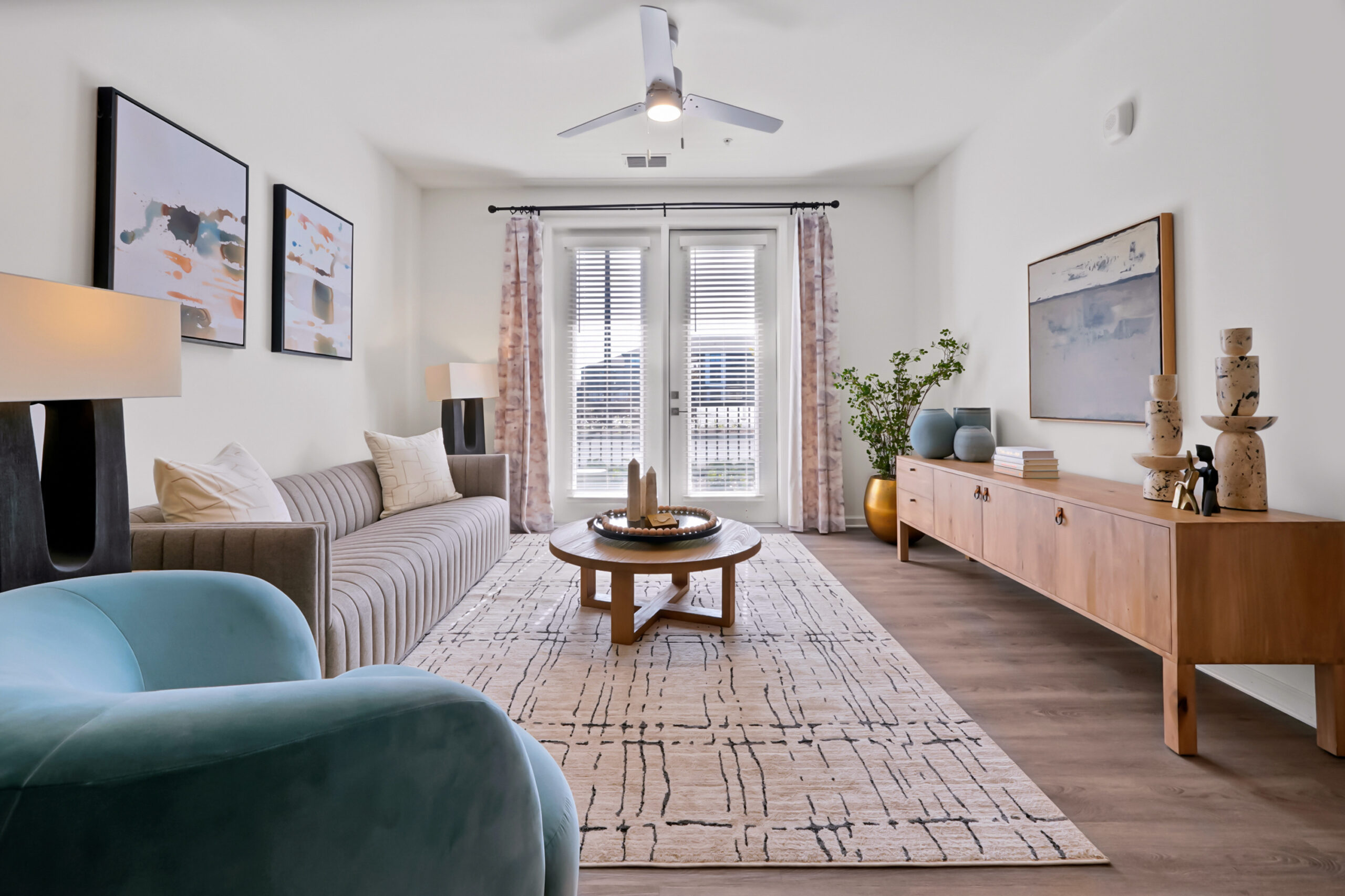 Evolve Palm Coast apartment living room