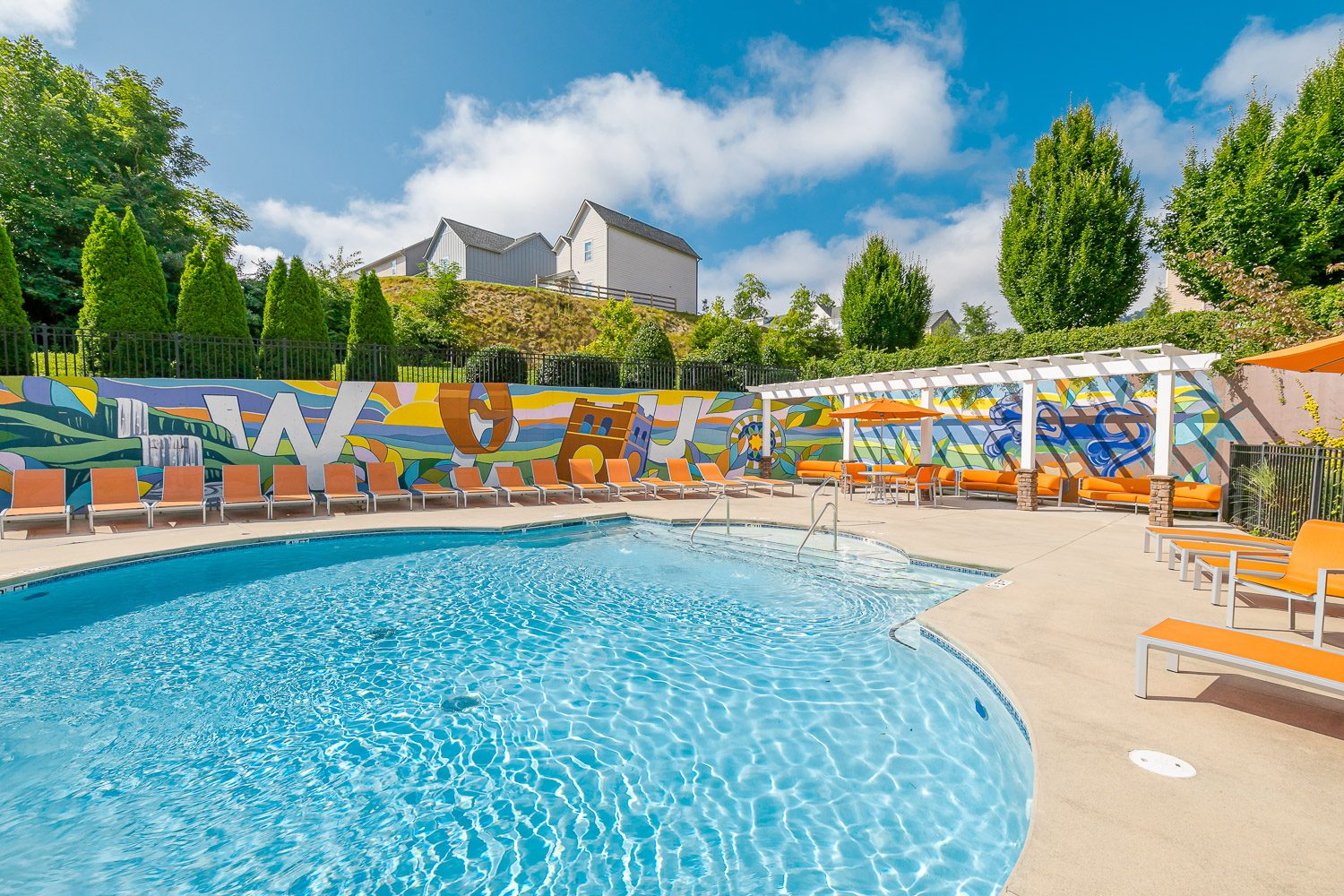 Summit at Cullowhee Apartment Pool